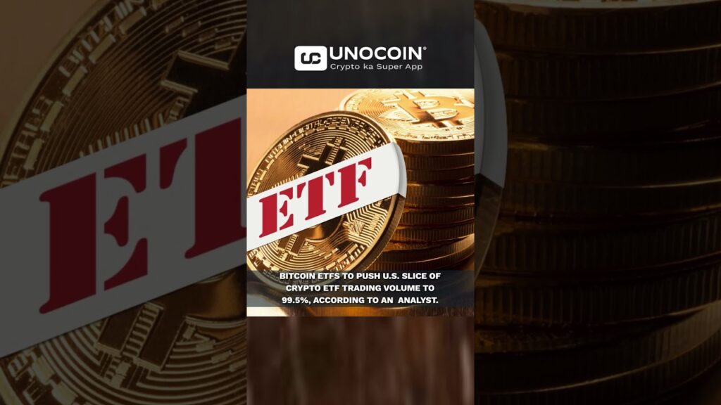 Bitcoin ETFs to push US slice of crypto ETF trading volume to 99.5% — Analyst