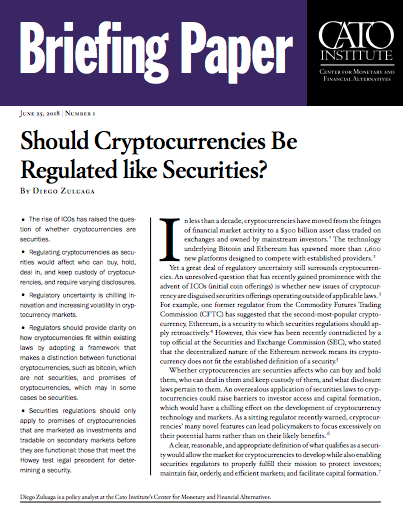 How Should Crypto be Regulated?